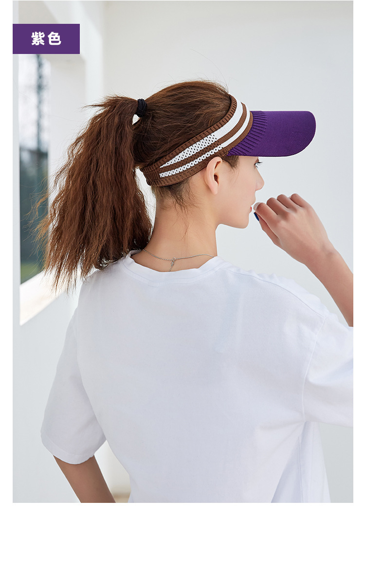 Spring and Summer Korean Style Topless Hat Outdoor Sun Hat Knitted Short Brim Cotton Line Peaked Cap Letter Baseball Cap Spring and Summer Korean Style Topless Hat Outdoor Sun Hat Knitted Short Brim Cotton Line Peaked Cap Letter Baseball Cap
