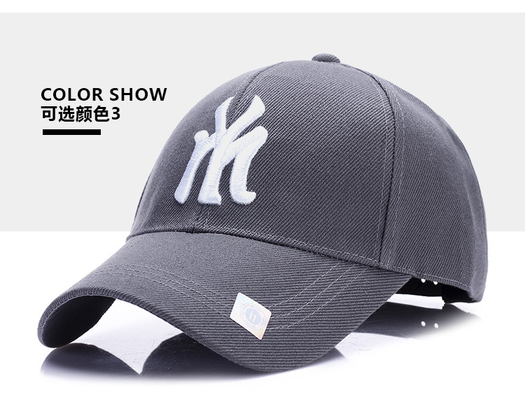 Men and Women Outdoor Korean Style Baseball Cap Autumn and Winter Sun Protection Alphabet Peaked Cap Couple Casual Hat Men and Women Outdoor Korean Style Baseball Cap Autumn and Winter Sun Protection Alphabet Peaked Cap Couple Casual Hat