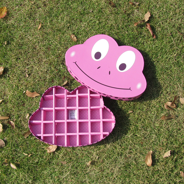 Cute 28 frog chocolate box cartoon candy box Cute 28 frog chocolate box cartoon candy box