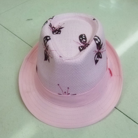Butterfly Papyrus stereotypical hat of papyrus printing hot stamping stitching Hat Butterfly Papyrus stereotypical hat of papyrus printing hot stamping stitching Hat