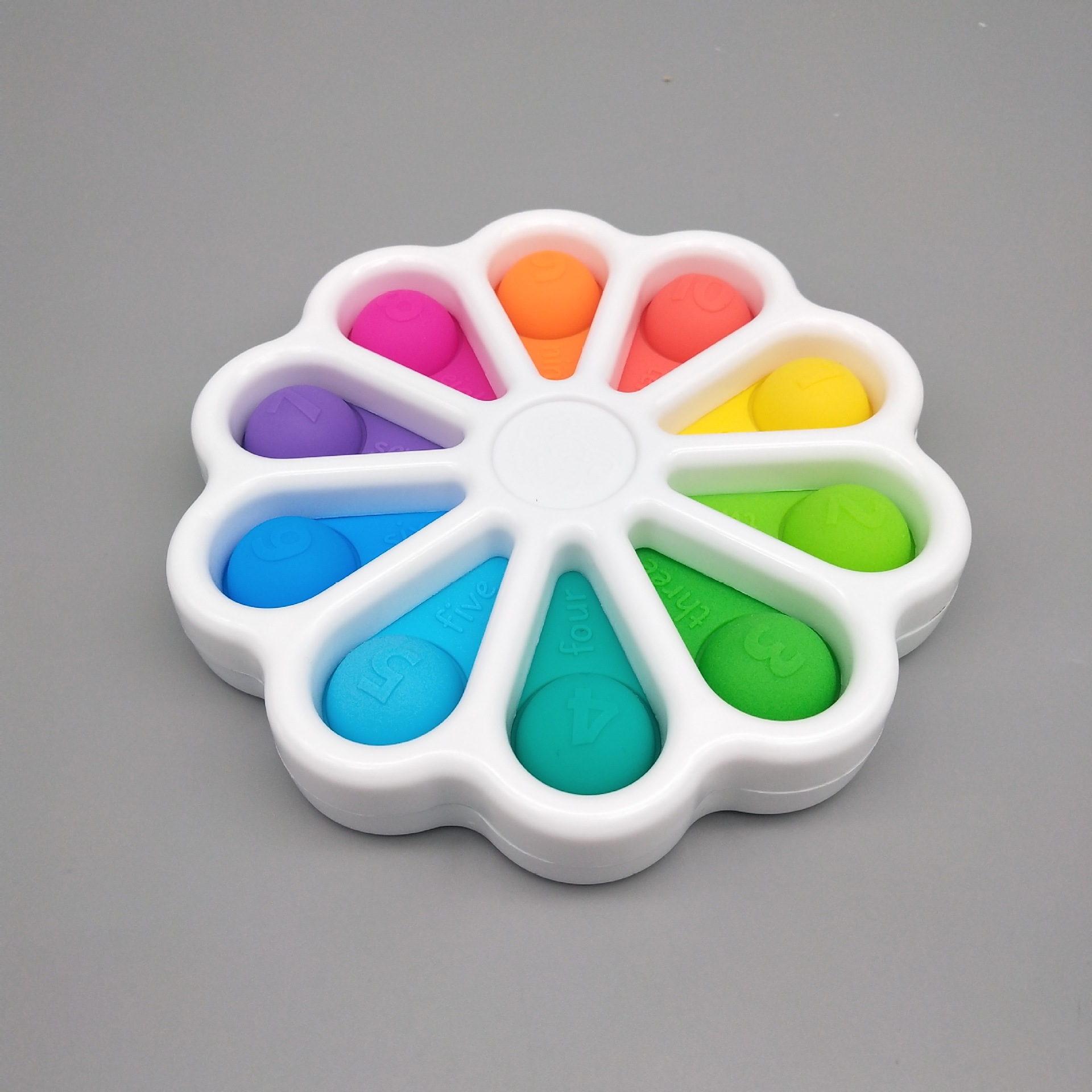 Fat Brain Infant Hand Grip Press Practice Board Bubble Music Finger Fine Motor Training Deratization Toy