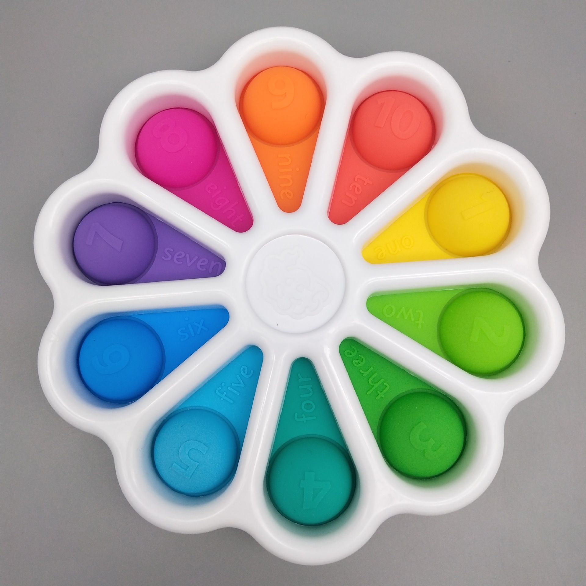 Fat Brain Infant Hand Grip Press Practice Board Bubble Music Finger Fine Motor Training Deratization Toy