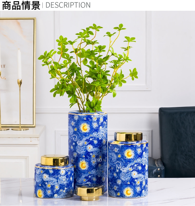 Factory Direct Ceramic Crafts Light Luxury Star Moon Decoration Handmade Horse High Temperature Vase Candy Box Factory Direct Ceramic Crafts Light Luxury Star Moon Decoration Handmade Horse High Temperature Vase Candy Box