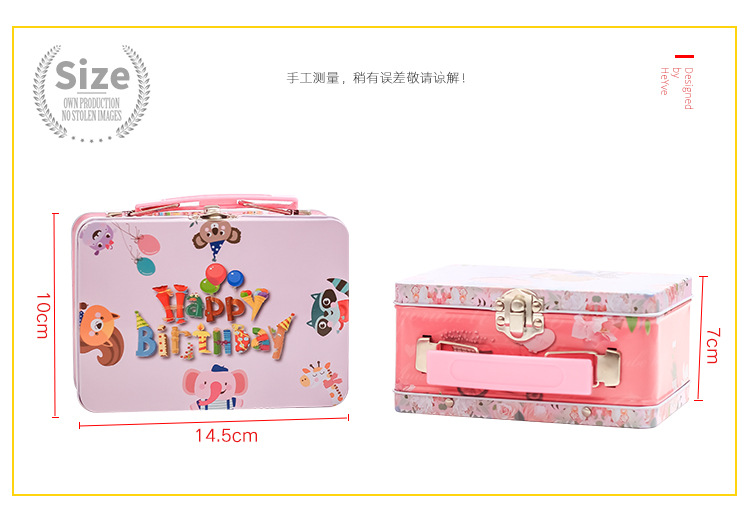 Baby full moon candy box creative European full moon hi candy box tinplate creative handbag sugar box new Baby full moon candy box creative European full moon hi candy box tinplate creative handbag sugar box new