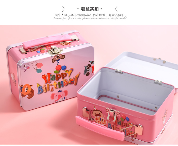 Baby full moon candy box creative European full moon hi candy box tinplate creative handbag sugar box new Baby full moon candy box creative European full moon hi candy box tinplate creative handbag sugar box new