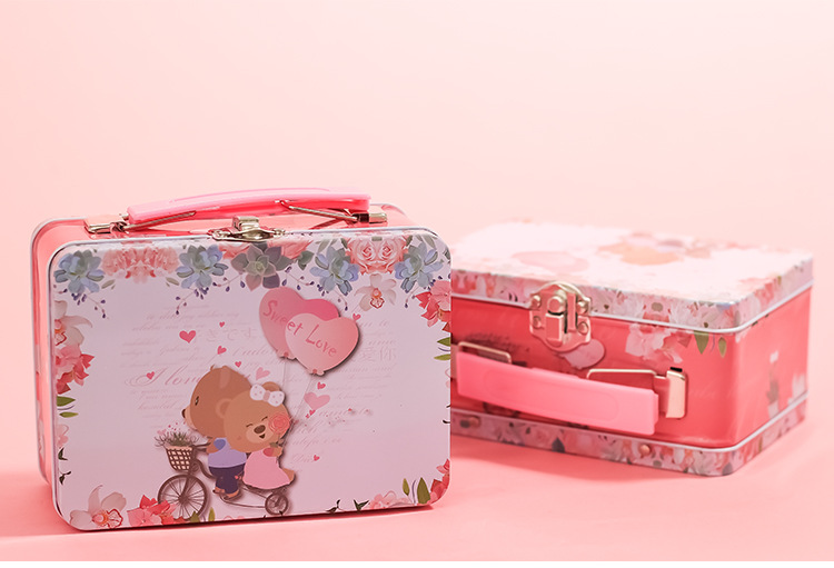Baby full moon candy box creative European full moon hi candy box tinplate creative handbag sugar box new Baby full moon candy box creative European full moon hi candy box tinplate creative handbag sugar box new