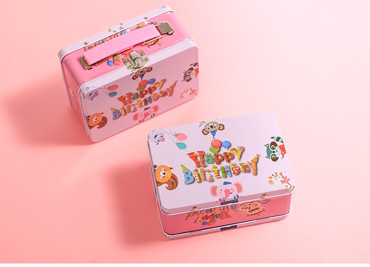 Baby full moon candy box creative European full moon hi candy box tinplate creative handbag sugar box new Baby full moon candy box creative European full moon hi candy box tinplate creative handbag sugar box new