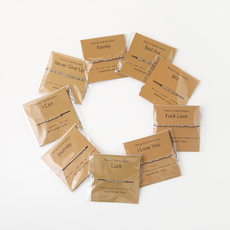Cross-Border Hot Sale Moss Password Letters and Numbers Couple Bracelet Moss Password Bracelet Wrist Ring Cross-Border Hot Sale Moss Password Letters and Numbers Couple Bracelet Moss Password Bracelet Wrist Ring