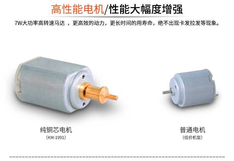 KM-1991 Pet Hair Clipper Golden Retriever Samo Electric Clipper High-Power Mute Motor KM-1991 Pet Hair Clipper Golden Retriever Samo Electric Clipper High-Power Mute Motor