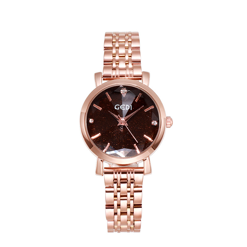 Gedi CrossBorder Starry Women&#039;s Watch Internet Hot Fashion Girls Wrist Watch Goodlooking AllMatch Casual Women&#039;s Watch