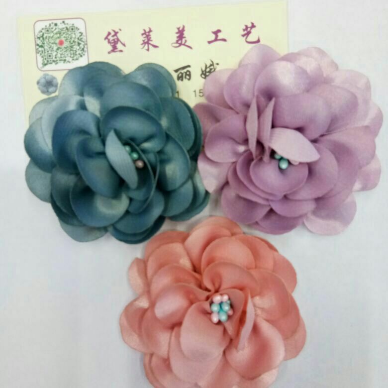 Hat Flower Shoe Ornament Cloth Flowers Corsage Korean Style Flower Handmade Flowers Bow Hat Flower Shoe Ornament Cloth Flowers Corsage Korean Style Flower Handmade Flowers Bow