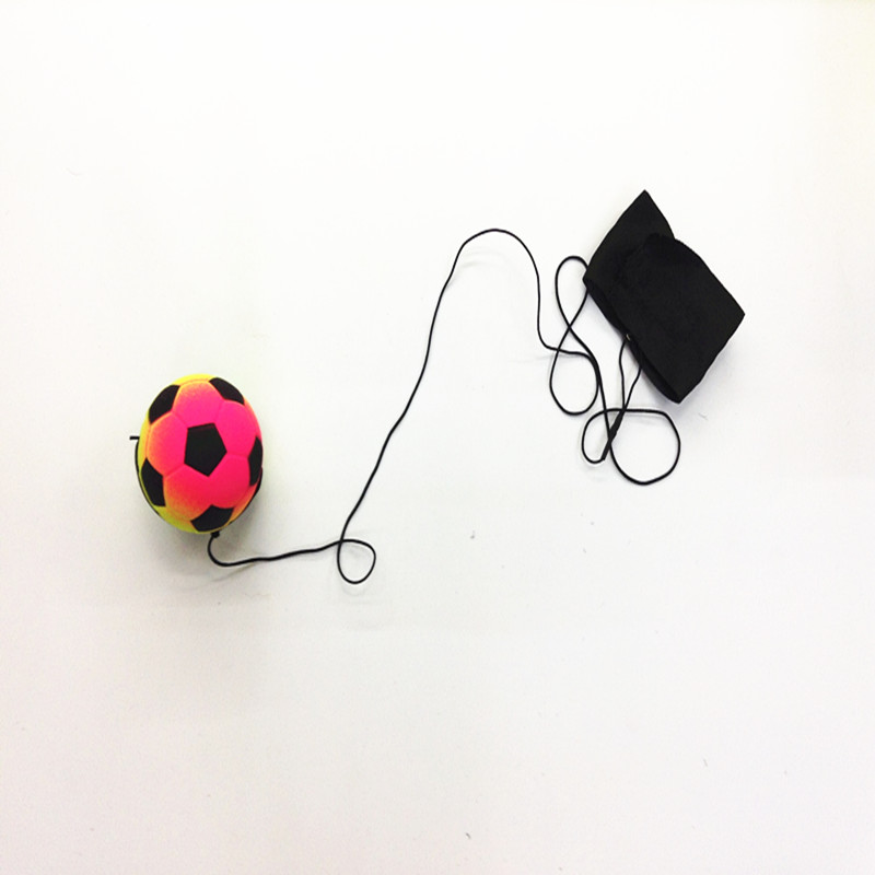 Rubber hand throwing foam balls. Fluorescent spandex wrist ball. 6.3 cm rubber balls