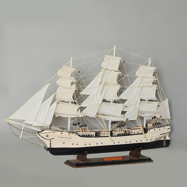 A White Swan, sailboat demographic, purely handmade creative Home Town Joe Gift FJ6601-80