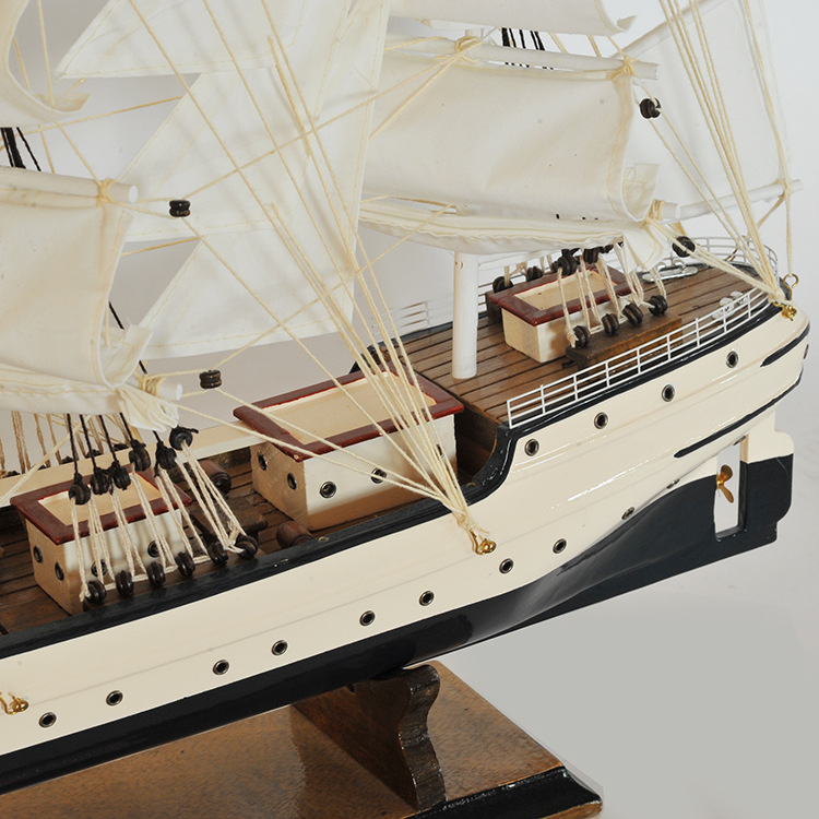 A White Swan, sailboat demographic, purely handmade creative Home Town Joe Gift FJ6601-80