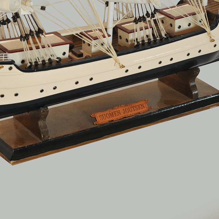 A White Swan, sailboat demographic, purely handmade creative Home Town Joe Gift FJ6601-80
