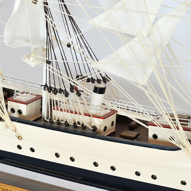 A White Swan, sailboat demographic, purely handmade creative Home Town Joe Gift FJ6601-80