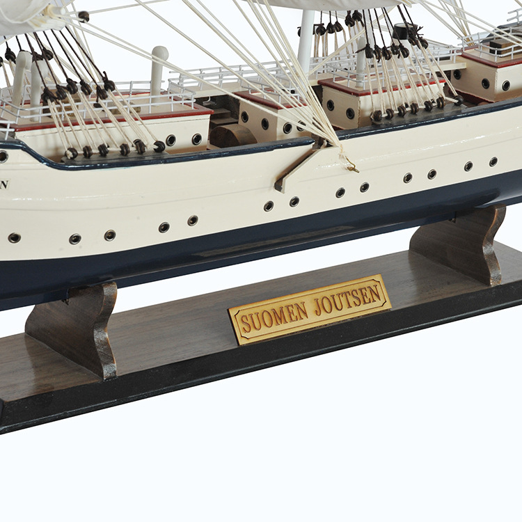 A White Swan, sailboat demographic, purely handmade creative Home Town Joe Gift FJ6601-80