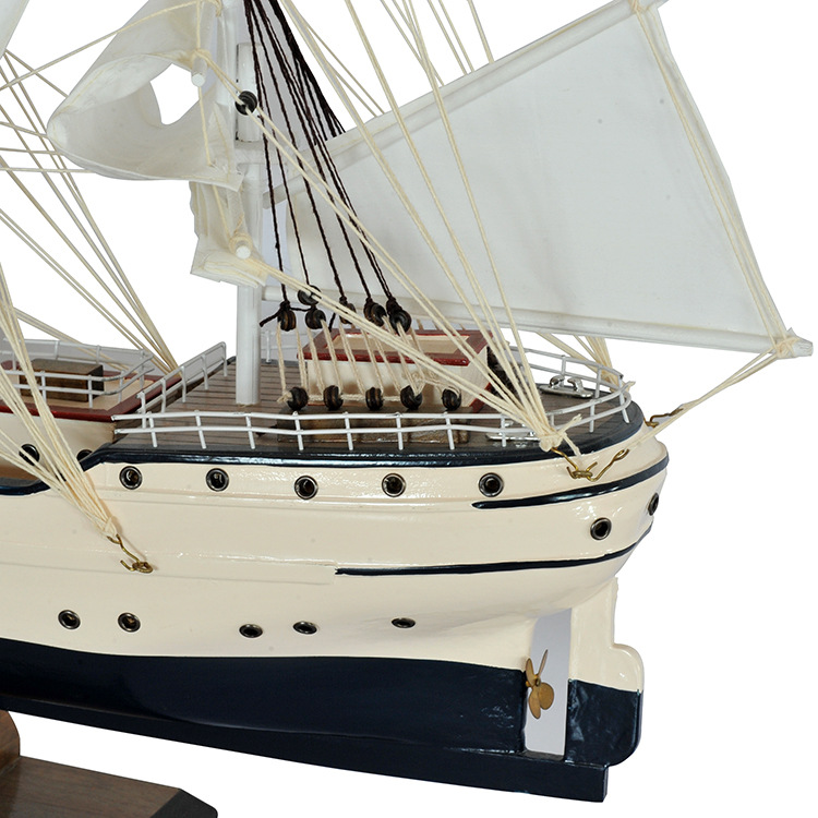 A White Swan, sailboat demographic, purely handmade creative Home Town Joe Gift FJ6601-80