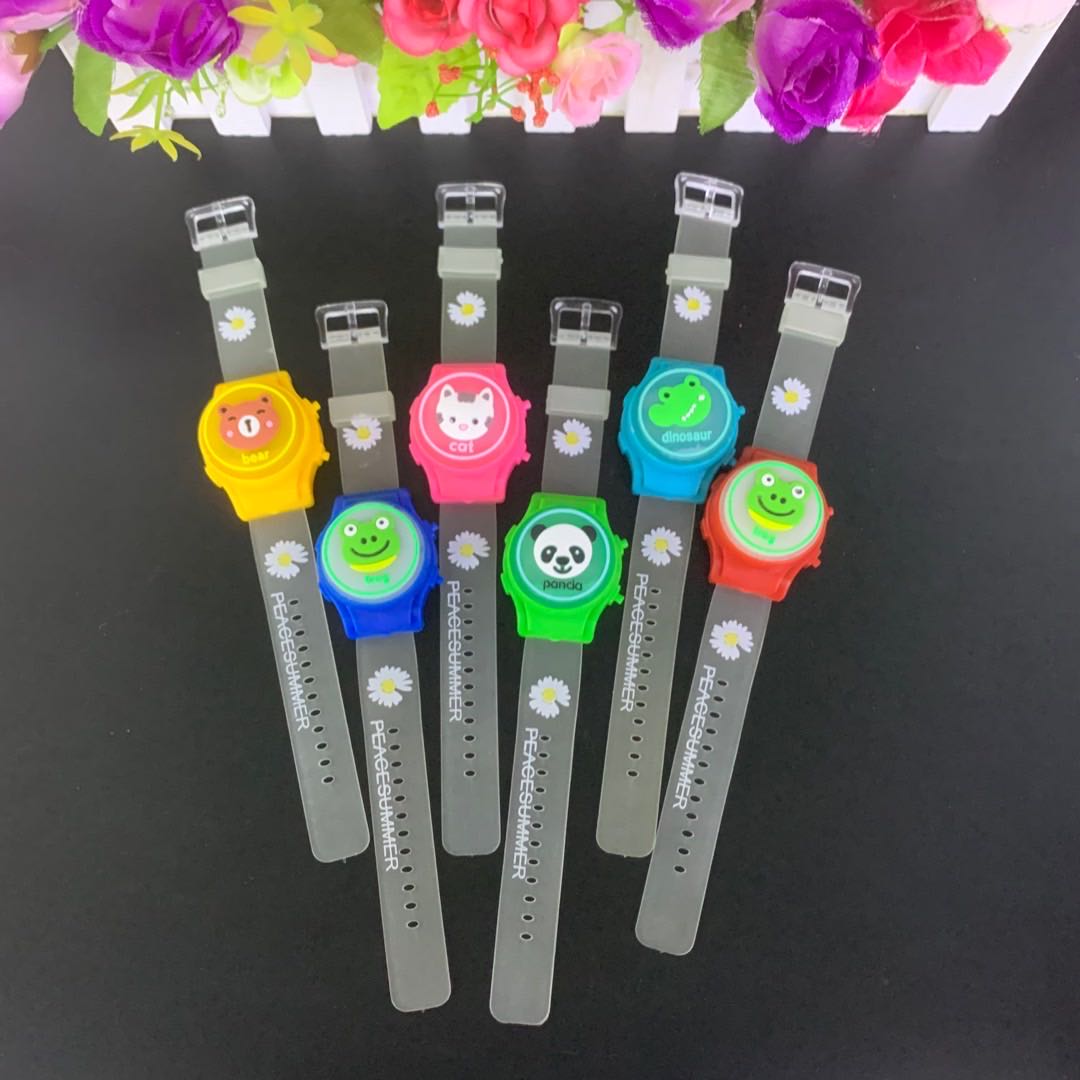 Chi Yi fashion night light drive mosquito flip electronic watch wrist decoration flip children mosquito-repellent table Chi Yi fashion night light drive mosquito flip electronic watch wrist decoration flip children mosquito-repellent table
