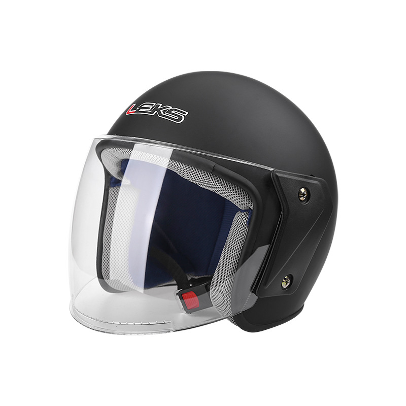 Factory Wholesale Delivery Electric Bicycle Helmet Men and Women Four Seasons Half Helmet Winter Electric Motorcycle Helmet Non-Motorcycle Warm