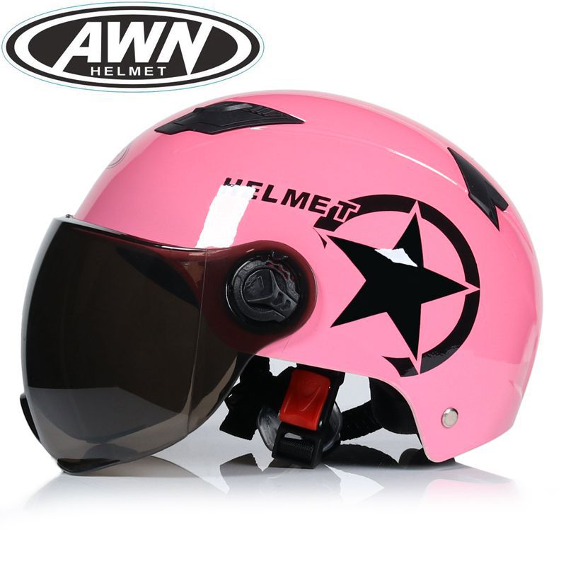 Awn FOMA Helmet Harley Summer Men&#039;s and Women&#039;s Helmet Electric Bicycle Helmet Battery Car Factory Direct Supply One Piece Dropshipping