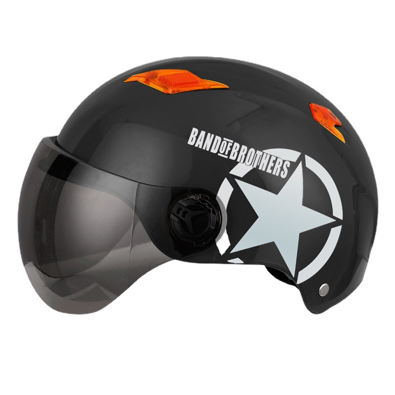 Harley Helmet Winter Helmet Riding Helmet Bicycle Helmet Men and Women Electric Bicycle Helmet Wholesale Safety Helmet