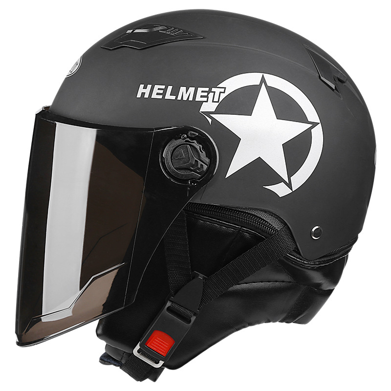 Factory Wholesale Electric Bicycle Helmet Sunscreen Protective Caps Helmet Riding Helmet Support One Piece Dropshipping Harley