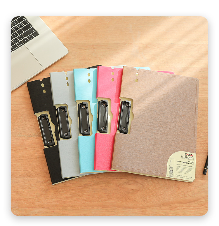 A4 Folder Test Paper Clip Student Material Storage Book Holder Test Paper Clip Writing Pad Office Supplies Stationery Plate Holder
