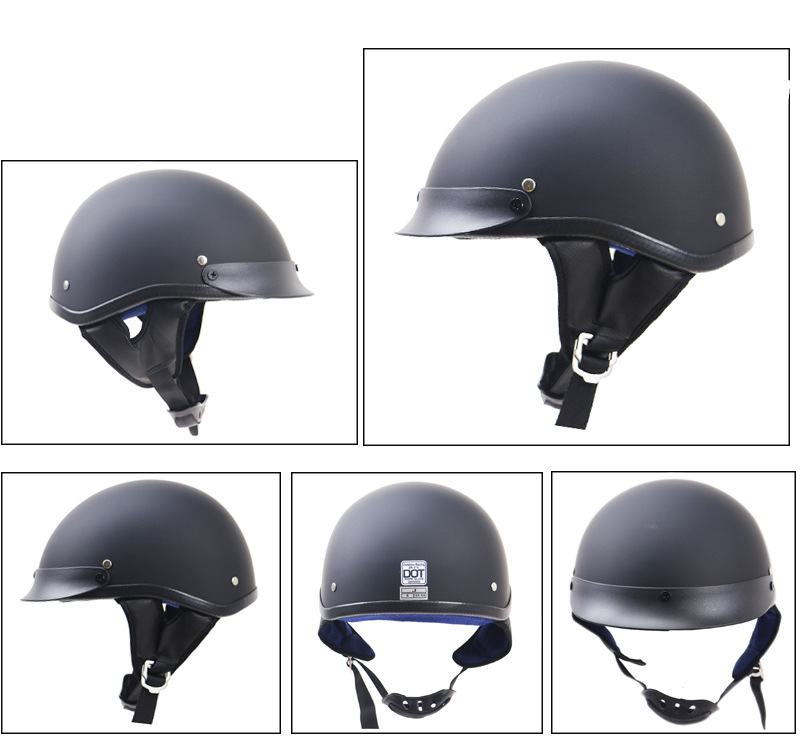 Genuine Motorcycle Helmet Motorcycle Retro Helmet Outdoor Riding Harley Helmet Electric Bicycle Helmet Prince Helmet Half Helmet Genuine Motorcycle Helmet Motorcycle Retro Helmet Outdoor Riding Harley Helmet Electric Bicycle Helmet Prince Helmet Half Helmet