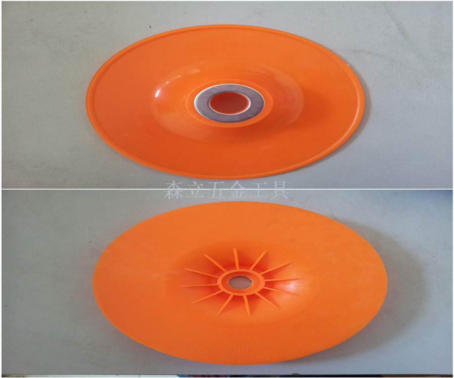 Polishing Disc for plastic 125-180, steel paper tray, Orange plastic plate, with chip hanging card packaging Polishing Disc for plastic 125-180, steel paper tray, Orange plastic plate, with chip hanging card packaging