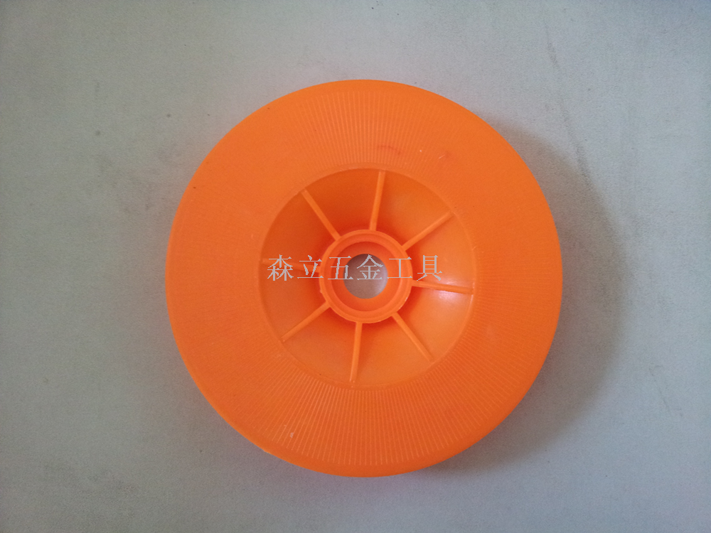 Polishing Disc for plastic 125-180, steel paper tray, Orange plastic plate, with chip hanging card packaging Polishing Disc for plastic 125-180, steel paper tray, Orange plastic plate, with chip hanging card packaging