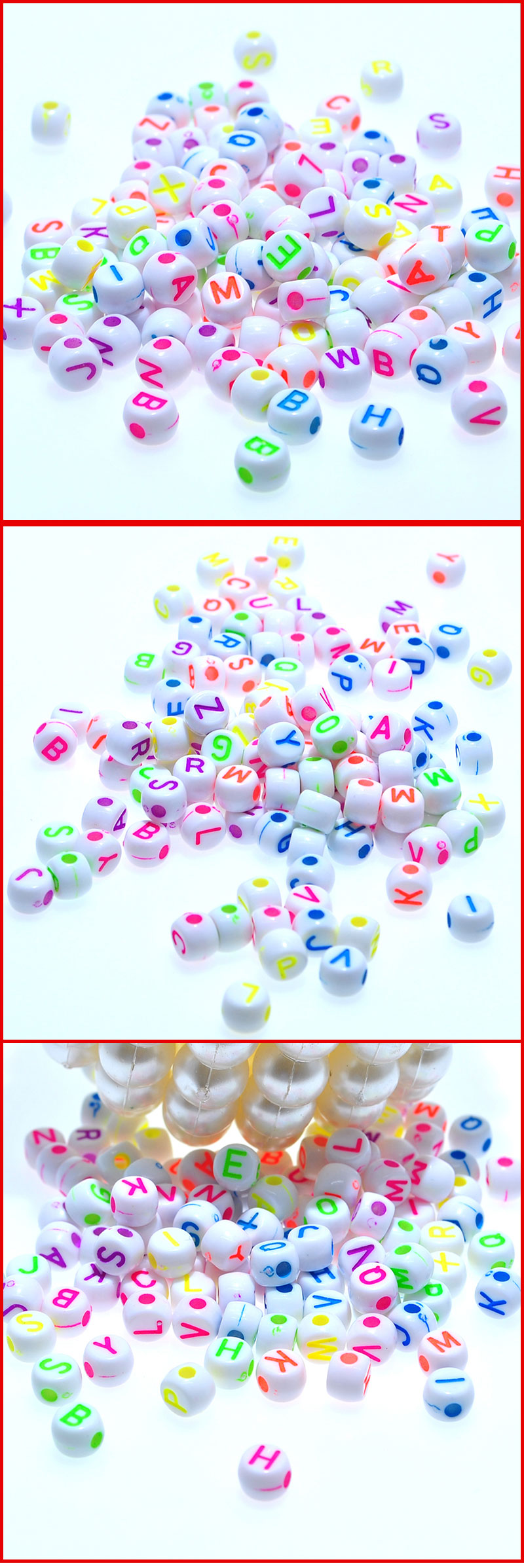 Acrylic Beads Kandi Scattered Beads 5x7mm round Flat 26 English Letter Beads Bracelet Wrist Ring DIY Beaded Wholesale Acrylic Beads Kandi Scattered Beads 5x7mm round Flat 26 English Letter Beads Bracelet Wrist Ring DIY Beaded Wholesale