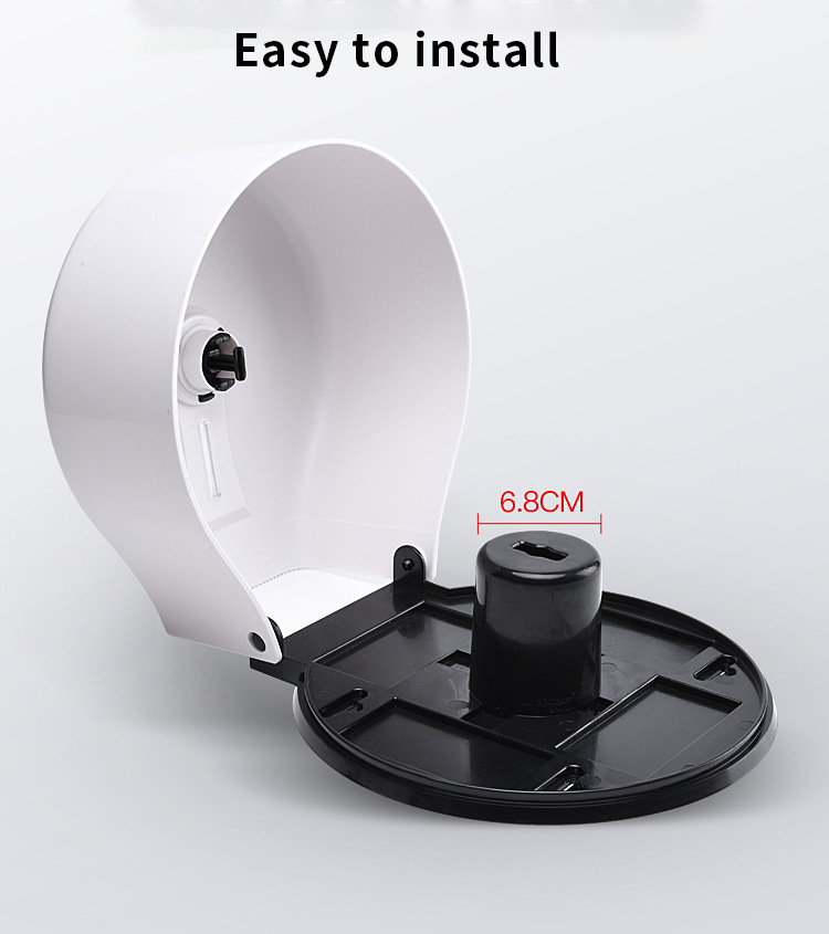 Hotel Toilet Large Roll Paper Box Wall-Mounted Large Plate Paper Box Toilet Chart Drum Punch-Free Paper Holder Hotel Toilet Large Roll Paper Box Wall-Mounted Large Plate Paper Box Toilet Chart Drum Punch-Free Paper Holder