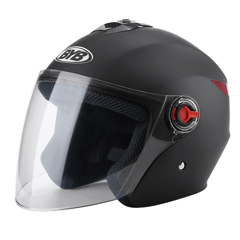 BYBAbiya 709 New Half Helmet Electric Bicycle Helmet Unisex Helmet Four Seasons Helmet Riding Helmet