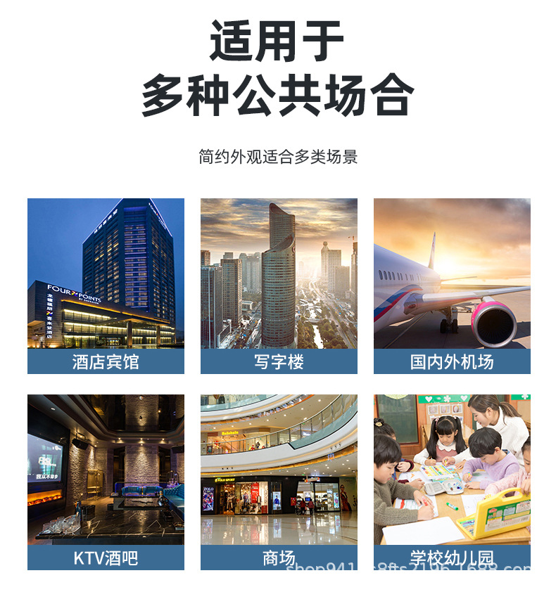 Hotel Commercial Center Pumping Large Roll Paper Box Large Plate Tissue Box Toilet Wall-Mounted Toilet Paper Toilet Paper Saving Artifact