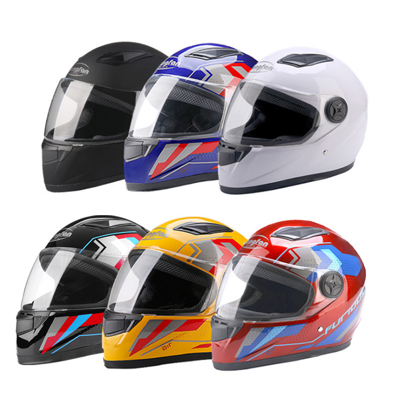 Motorcycle Helmet Men and Women Anti-Fog Electric Bicycle Helmet Accessories Winter Warm Helmet Motorcycle Helmet