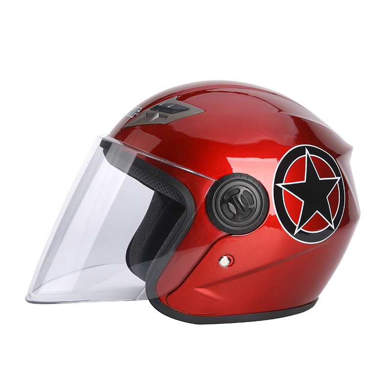 Motorcycle Helmet Accessories Head Protection Half Helmet Winter Battery Car Helmet Custom Electric Bicycle Helmet