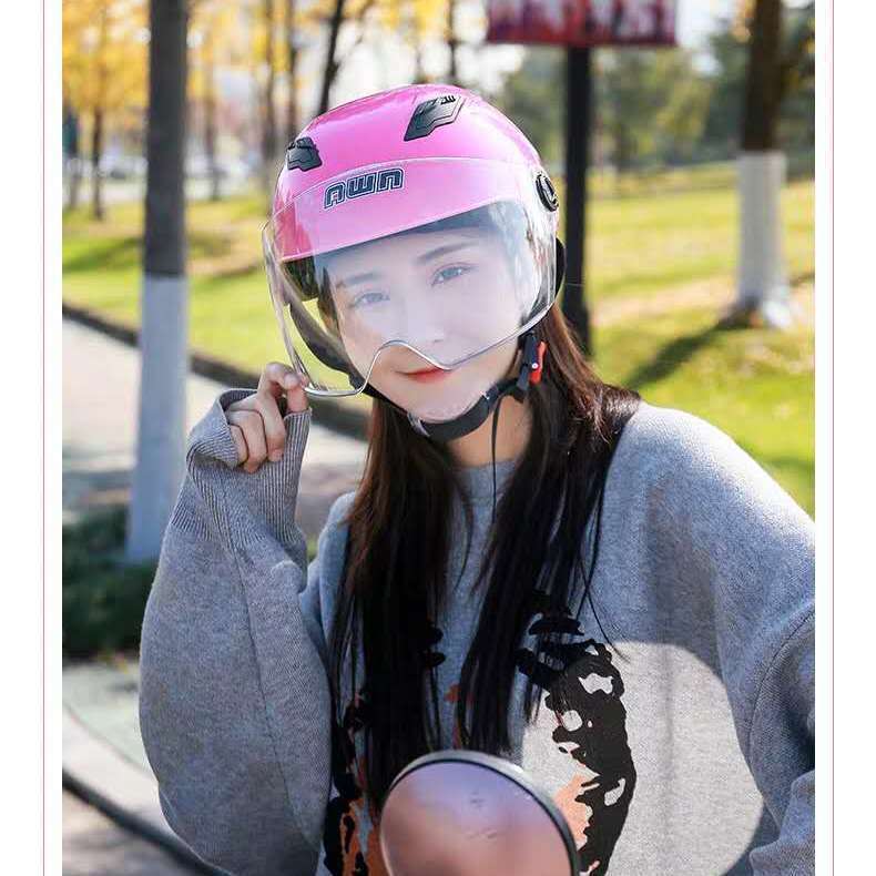 Harley Helmet Riding Helmet Men and Women Electric Bicycle Helmet Battery Car Helmet Winter Helmet Bicycle Safety Helmet