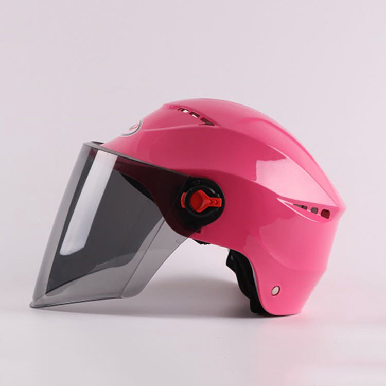 Summer Electric Bicycle Helmet Battery Car Cap Motorcycle Men&#039;s and Women&#039;s Lightweight Helmet Half Helmet Helmet Universal Helmet