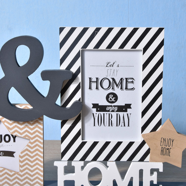 European-Style Creative Photo Frame Combination Retro Distressed Photos on the Table Ornaments Home Decorative Crafts Picture Frame Wholesale