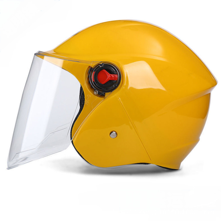 Electric Bicycle Helmet Unisex Spring and Autumn and Winter Warm Motorcycle Car Battery ban kui Light Type Safety Helmet