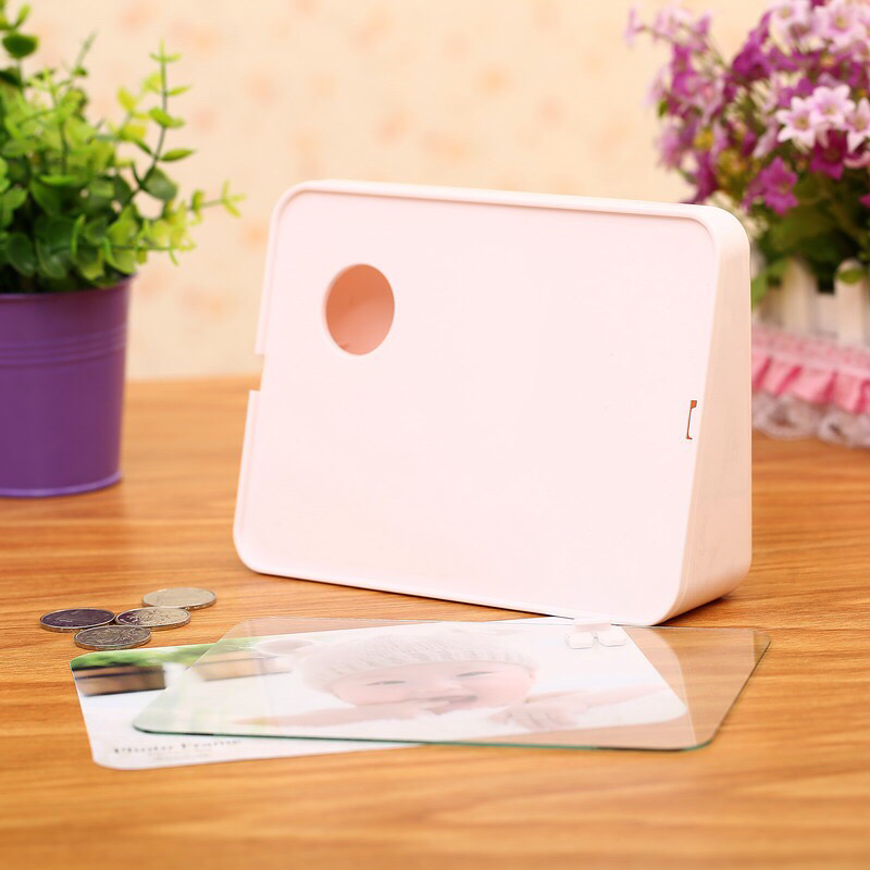 Photo Frame and Picture Frame Haotao Photo Frame Ht-hc7732 Money Box 7-Inch Photo Frame