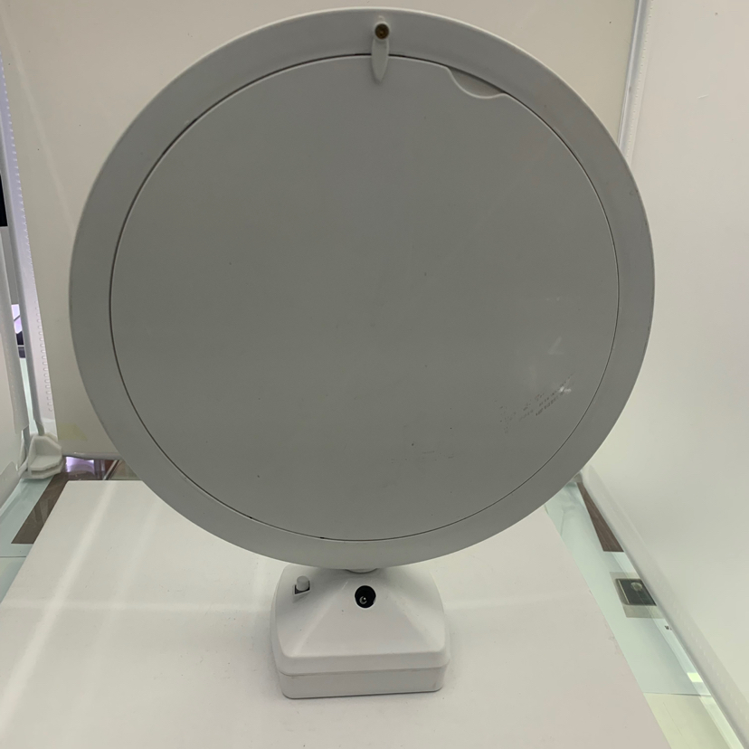 Large round Mirror LED Light Rotating Decoration Creative Crafts Plastic Living Room Bedroom Photo Magic Mirror Photo Frame