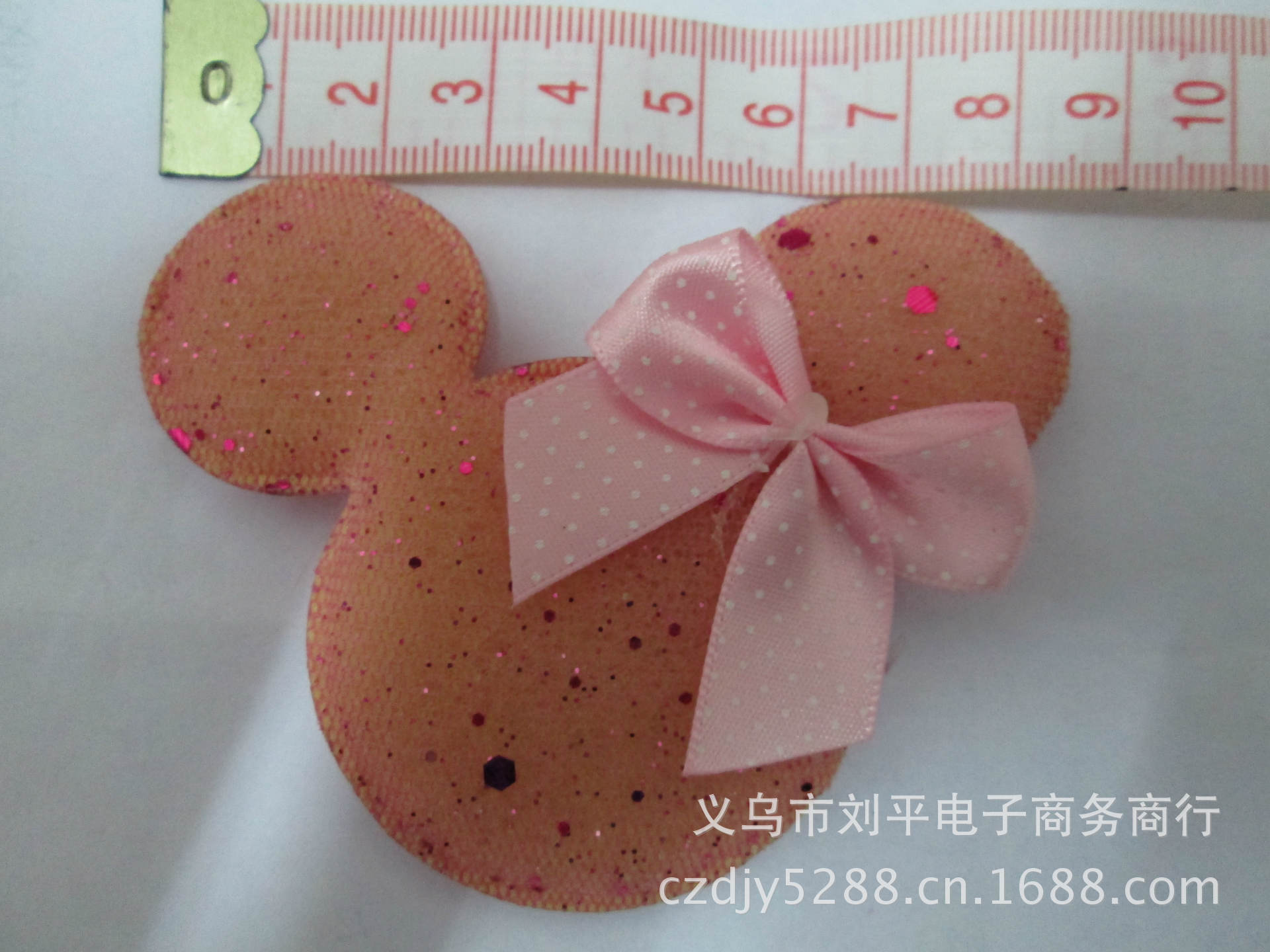 Supply Ultrasonic Embossed Cartoon Rabbit Headdress Flower Various Shapes Cloth Flowers Headdress Clothes Accessories
