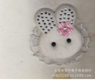 Supply Ultrasonic Embossed Cartoon Rabbit Headdress Flower Various Shapes Cloth Flowers Headdress Clothes Accessories Supply Ultrasonic Embossed Cartoon Rabbit Headdress Flower Various Shapes Cloth Flowers Headdress Clothes Accessories