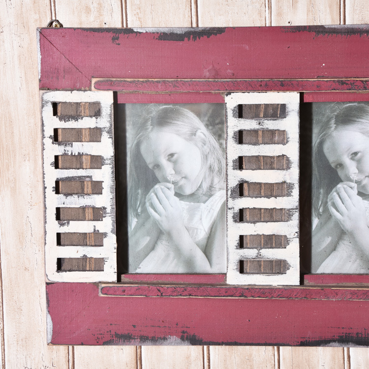 7-Inch Vintage Solid Wood Picture Frame Decoration Creative Studio Photo Frame Home Decorative Crafts Photo Frame Wholesale