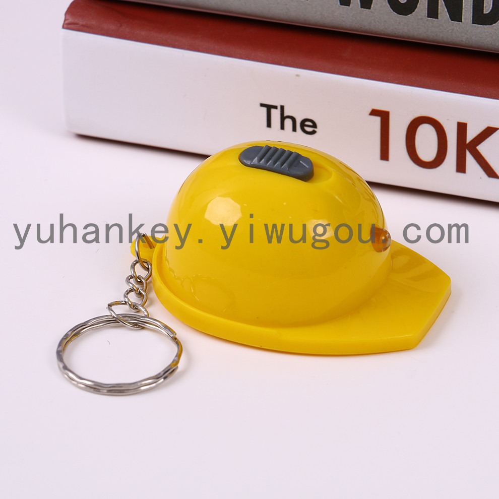 Helmet Helmet Bottle Opener Beer Knock Led Keychain with Light Bag with Light Key Pendants