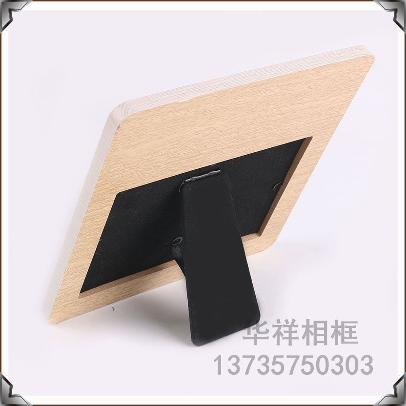 Photo Frame Solid Wood Creative 7-Inch Wooden Photo Frame Wall Hanging Picture Frame Photo Wall Combination Bedroom Photo Frame