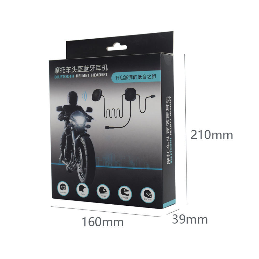 Motorcycle Headset Bluetooth 5.0 Helmet Headset Motorcycle Full Helmet Half Helmet Universal Wireless 