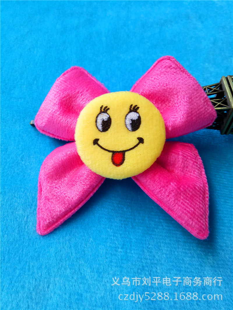 Supply Ultrasonic Embossed Smiley Bow Clothing Accessories Headdress Accessories Handmade Flowers Supply Ultrasonic Embossed Smiley Bow Clothing Accessories Headdress Accessories Handmade Flowers